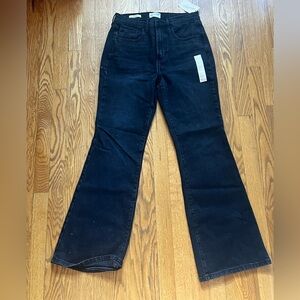 Universal thread, high waist flare, black jeans